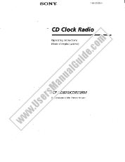 Ver ICF-CD820 pdf Instrucciones de funcionamiento (manual principal)