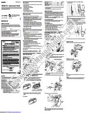 Vezi ICF-M88B pdf Instrucțiuni de operare (manual primar)