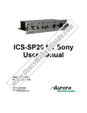 Ver ICS-SP20 pdf Manual de usuario