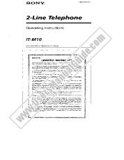 Ver IT-M10 pdf Manual de usuario principal