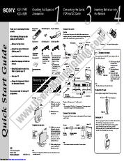 Voir KLV-15SR1 pdf Guide de démarrage rapide