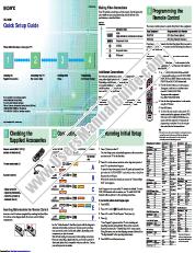 Ver KLV-32M1 pdf Guía de configuración rápida