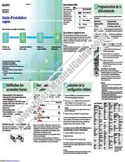 Voir KLV-S15G10 pdf Guide d'installation rapide (Français)