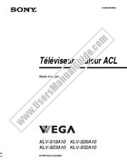 View KLV-S23A10 pdf Operating Instructions  (French)