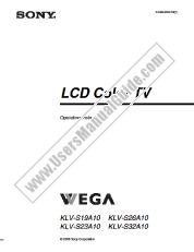 View KLV-S23A10 pdf Operating Instructions