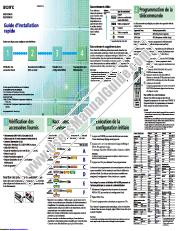 View KLV-S23A10 pdf Quick Setup Guide  (French)