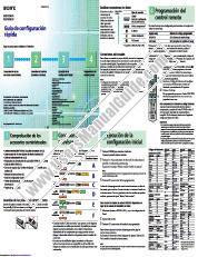 View KLV-S23A10 pdf Quick Setup Guide  (Spanish)