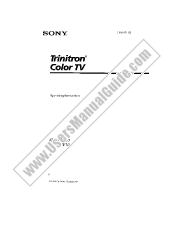 Vezi KV-20FV10 pdf Manual de utilizare primar