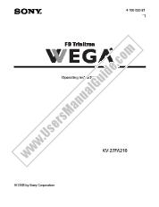 Ansicht KV-27FA210 pdf Betriebsanleitung (primäres Handbuch)