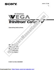 View KV-27FV17 pdf Operating Instructions  (primary manual)