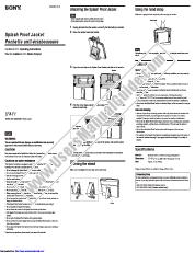 View LF-X1 pdf LFAF1 Splash Proof Jacket Instructions