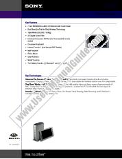 View LF-X5 pdf Marketing Specifications