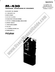 View M-430 pdf Marketing Specifications