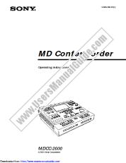 Ver M-DCC2000 pdf Manual de instrucciones