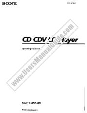 Vezi MDP-A500 pdf Manual de utilizare primar