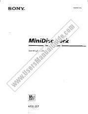 Ver MDS-S37 pdf Manual de usuario principal