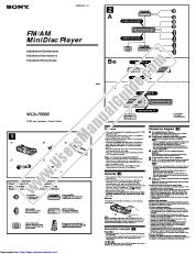 Voir MDX-F5800 pdf Montage / raccordement Instructions