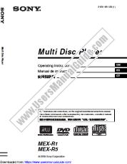 Visualizza MEX-R5 pdf Istruzioni per l'uso / Manual de instrucciones