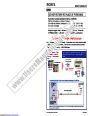 View MFM-HT95 pdf Supplement: DO NOT RETURN TO PLACE OF PURCHASE