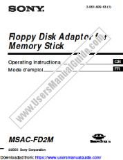 Ver MSAC-FD2M pdf Instrucciones de operación