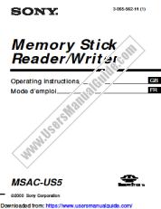 Ver MSAC-US5 pdf Manual de usuario principal