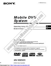 View MV-900SDS pdf Operating Instructions  (primary manual)