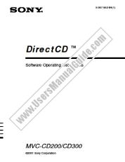 Vezi MVC-CD300 pdf Instrucțiuni de software DirectCD