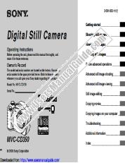 Vezi MVC-CD350 pdf Instrucțiuni de operare