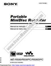 Ver MZ-R500 pdf manual de instrucciones