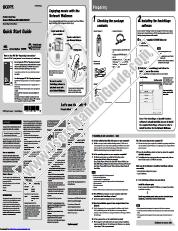 Ver NW-E405 pdf Guía de inicio rápido