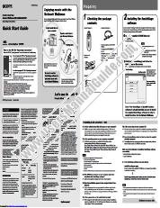 View NW-E507 pdf Quick Start Guide