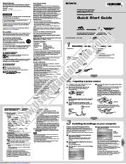 View NW-HD3 pdf Quick Start Guide