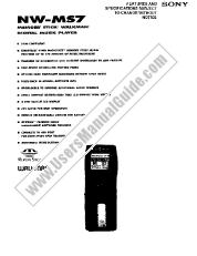 View NW-MS7 pdf Marketing Specifications