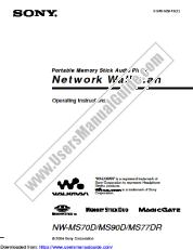 View NW-MS90D pdf Operating Instructions