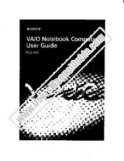 Ver PCG-808 pdf Manual de usuario principal