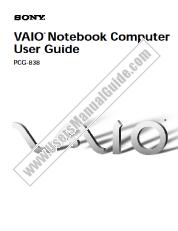 Ver PCG-838 pdf Manual de usuario principal