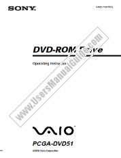 View PCGA-DVD51 pdf Operating Instructions (PUM)