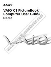 Voir PCG-C1XS pdf Manuel de l'utilisateur principal