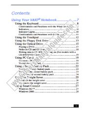 Ver PCG-FX220 pdf Manual de usuario principal