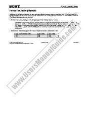 Ver PCG-FX290 pdf Apéndice