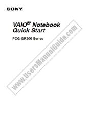 View PCG-GR270P pdf Quick Start Guide