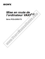Voir PCG-GRS175 pdf Guide de démarrage rapide, le français