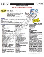 Ver PCG-GRV680 pdf Especificaciones de comercialización