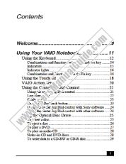 Voir PCG-GRX520 pdf Guide de l'utilisateur VAIO (manuel primaire)