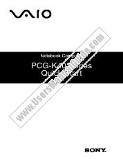 Voir PCG-K45 pdf Guide de démarrage rapide