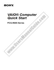 View PCG-R505GLP pdf Quick Start Guide