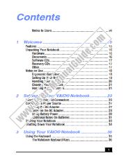View PCG-R505TLK pdf Primary User Manual