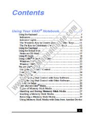View PCG-SR27 pdf Primary User Manual