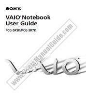 Ver PCG-SR7K pdf Manual de usuario principal