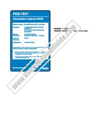 Visualizza PCG-TR1F pdf Etichette di specificazione